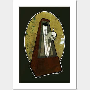 SKULL METRONOME Posters and Art